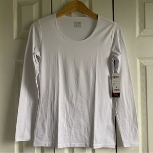 32 DEGREE White Long Sleeve T-Shirt